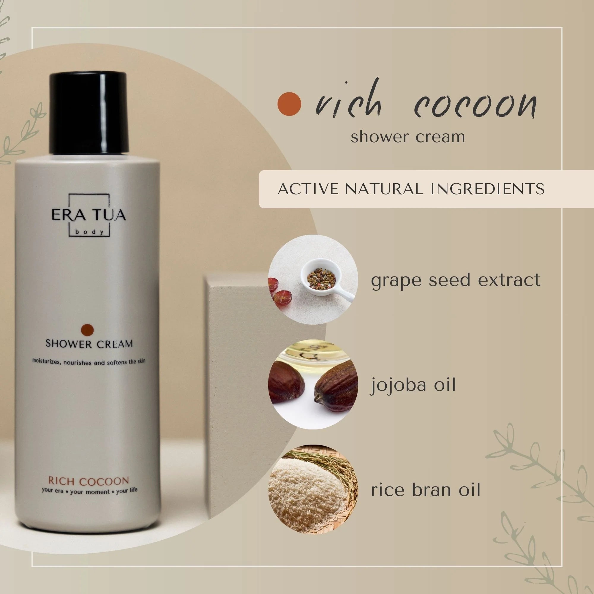 Shower Cream Rich Cocoon 200ml