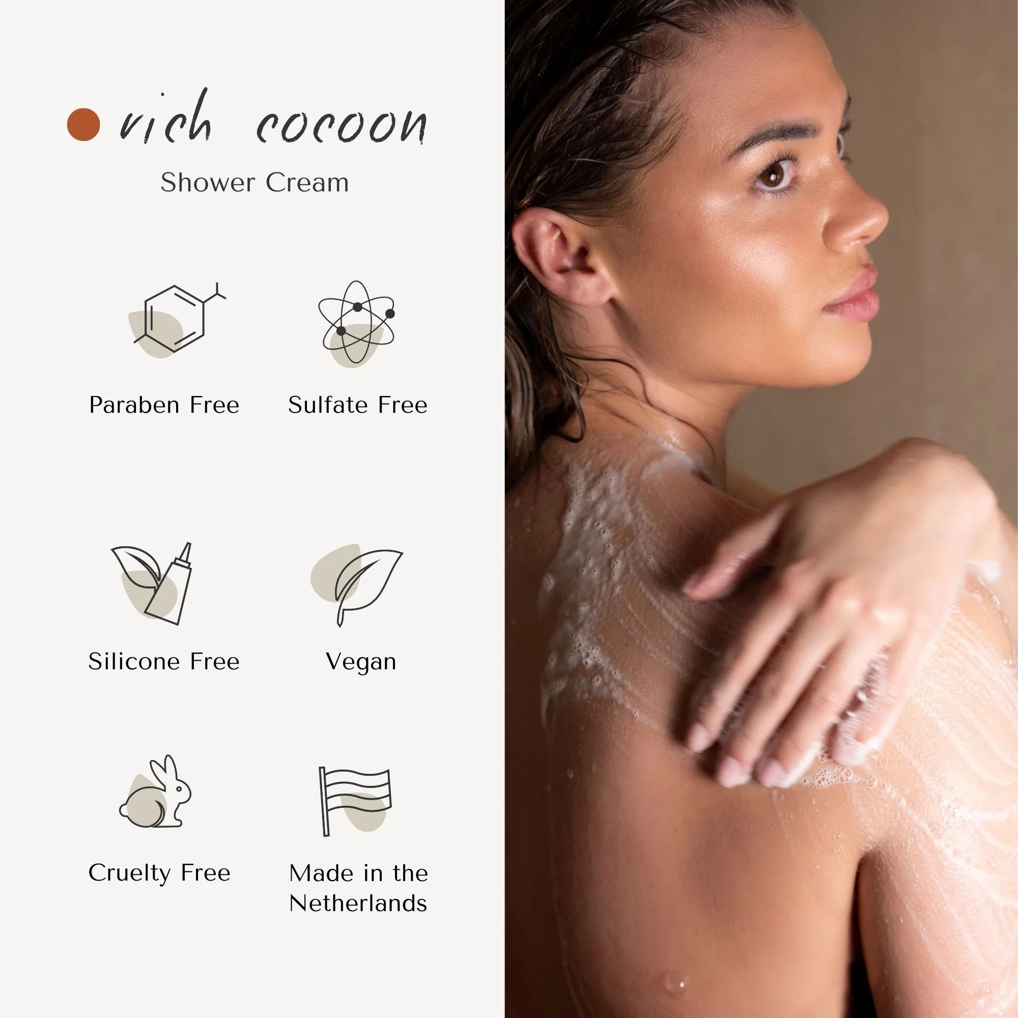 Shower Cream Rich Cocoon 200ml