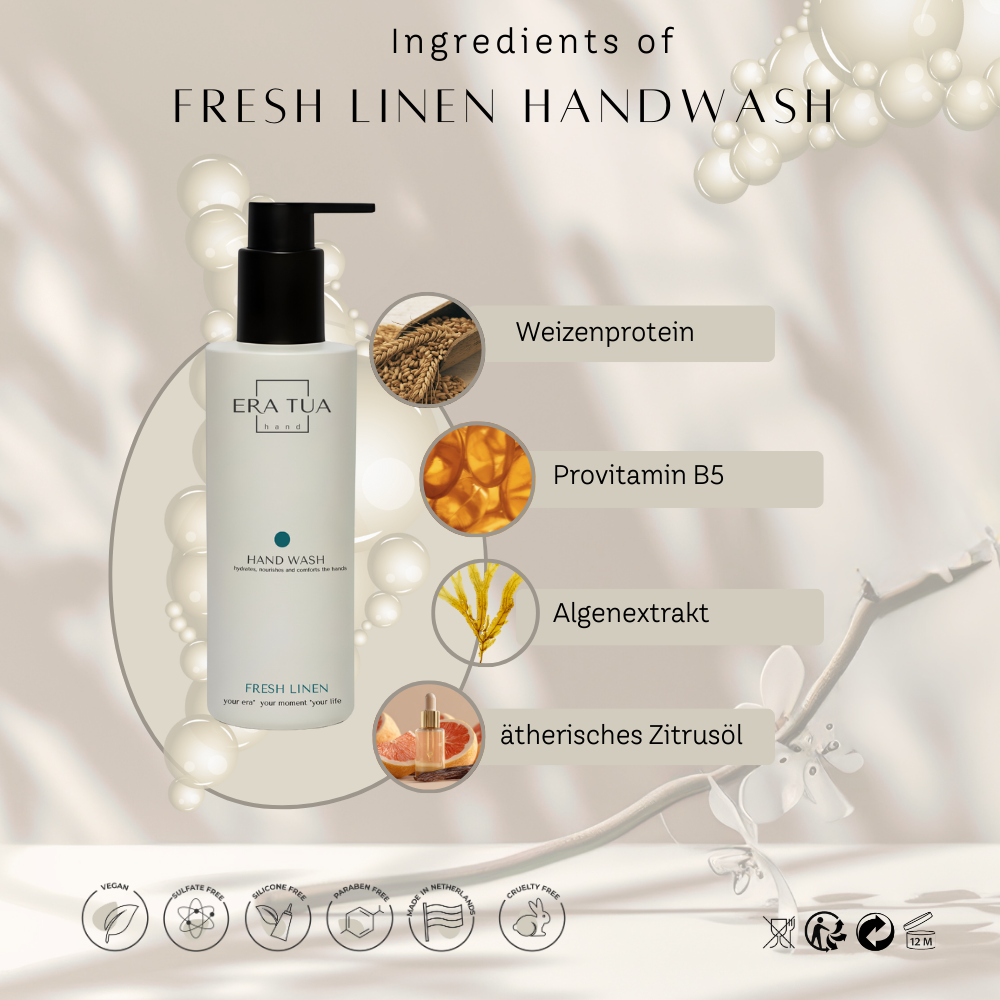 Hand Wash Fresh Linen 200ml