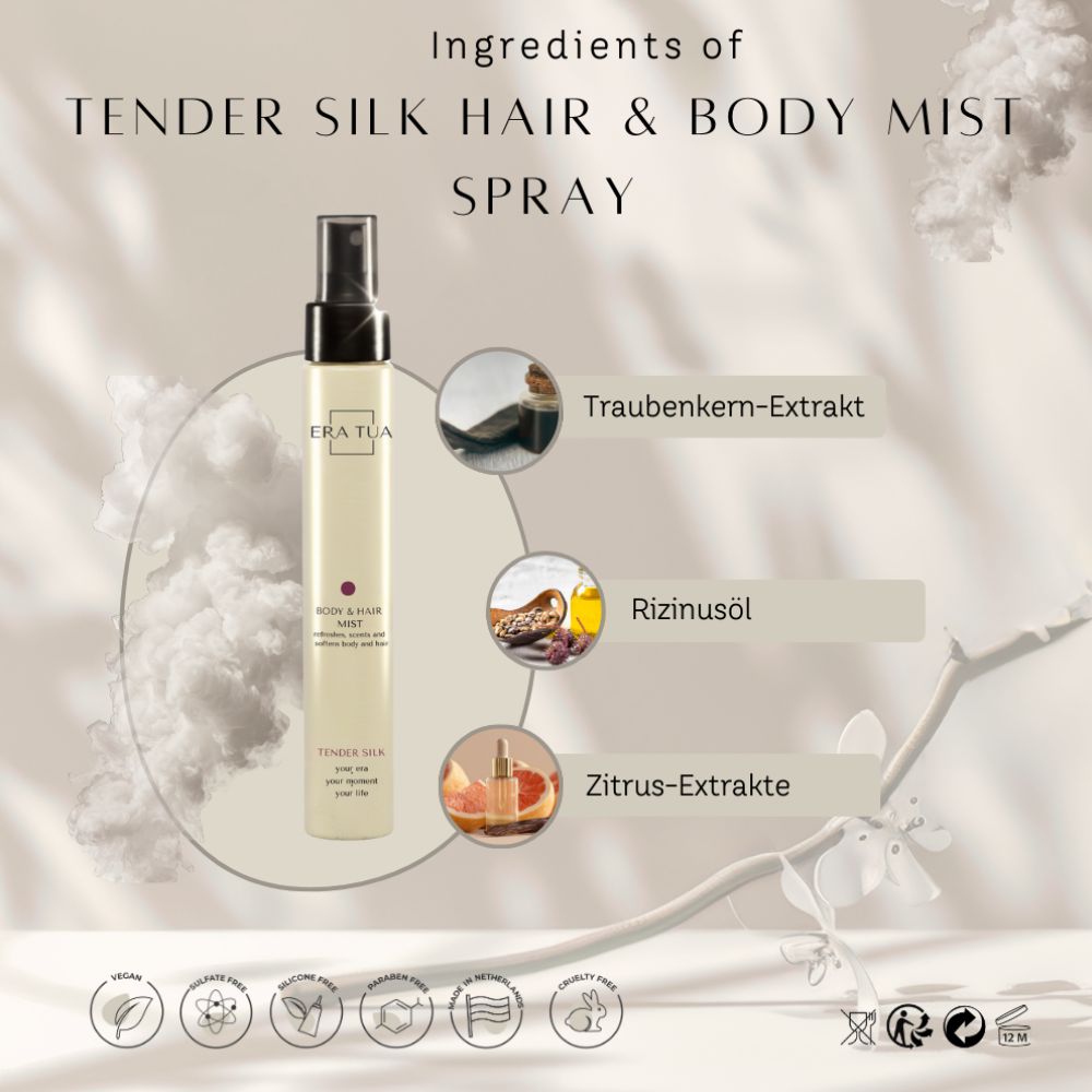 Hair & Body Mist – Tender Silk